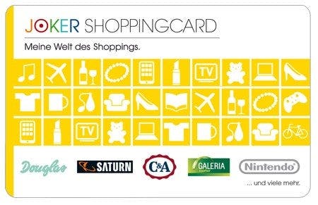 pmedia-JOKER Online ShoppingCard und JOKER ShoppingCard