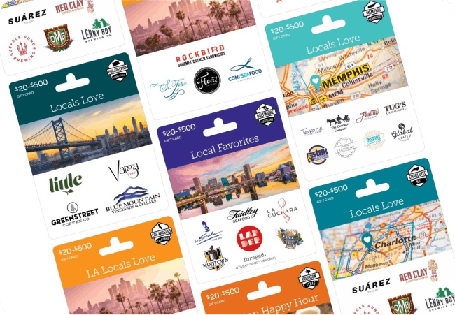 Best of Local Gift Cards