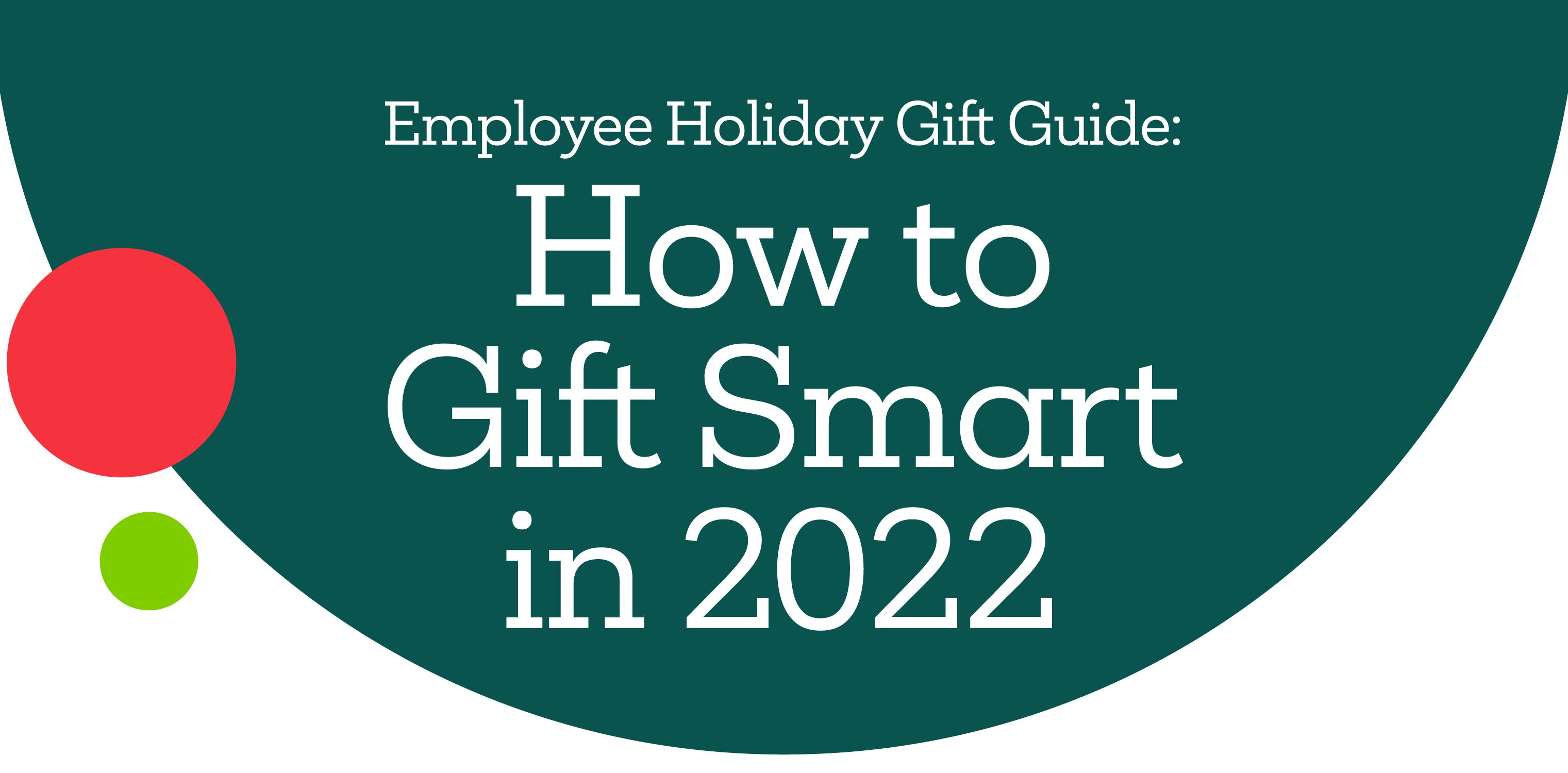 infographic Employee Holiday Gift Guide