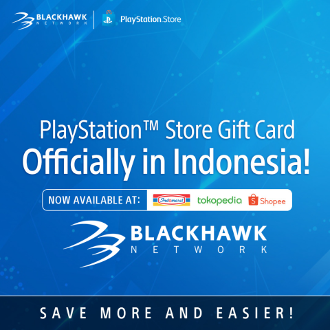 Blackhawk Network Indonesia Collaborates with Sony Interactive Entertainment (SIE), launching a PlayStation™ Store Gift Card in Indonesia. 